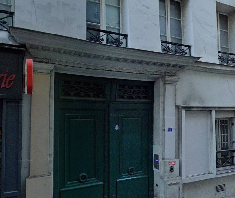 4 rue Sainte Apolline 75003 Paris