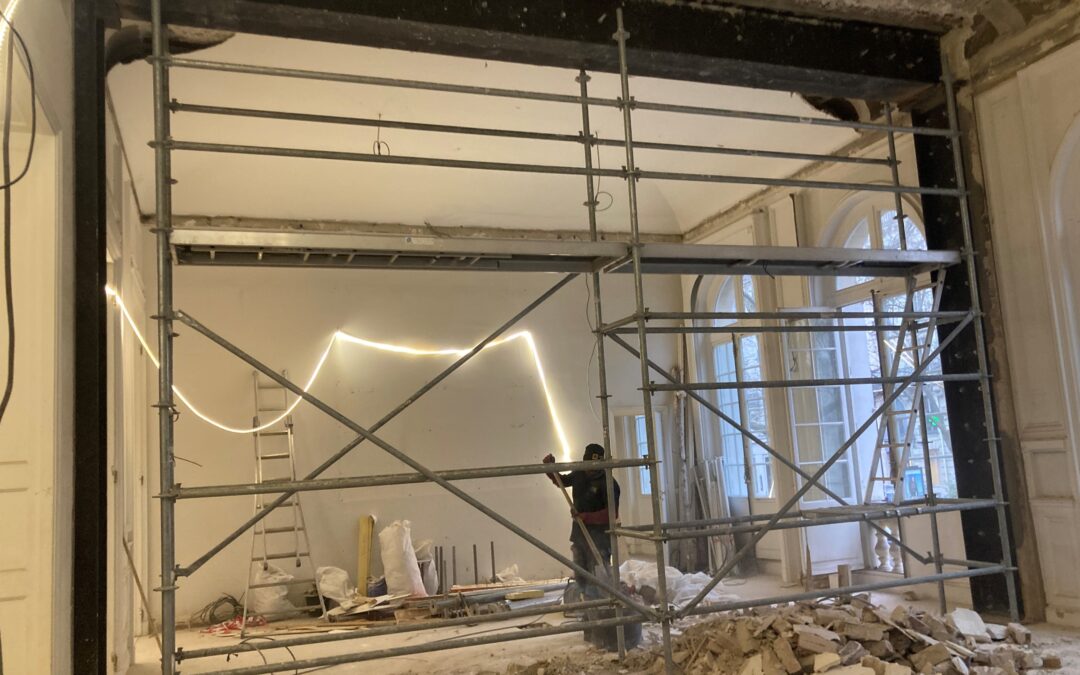 Ouverture mur porteur Kléber BET CIS